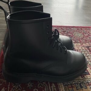 Dr. Martens Black Leather Boots